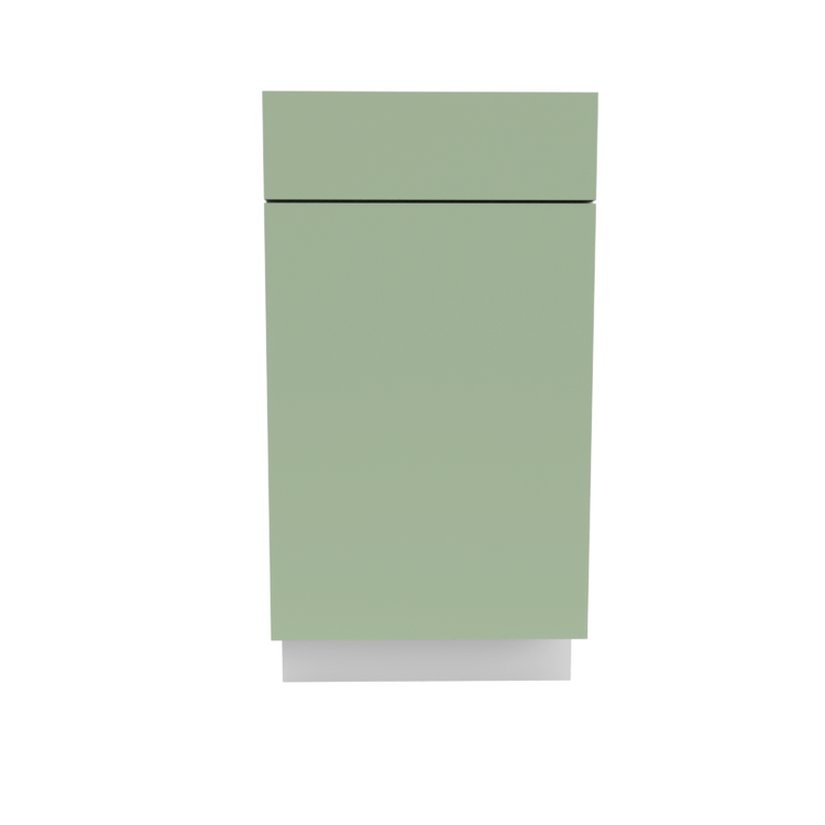 Flat B18 Green Cabinet Front View