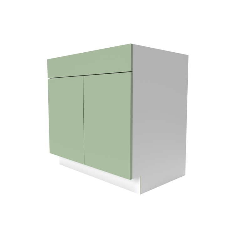 Flat B36 Green Cabinet Right Side View