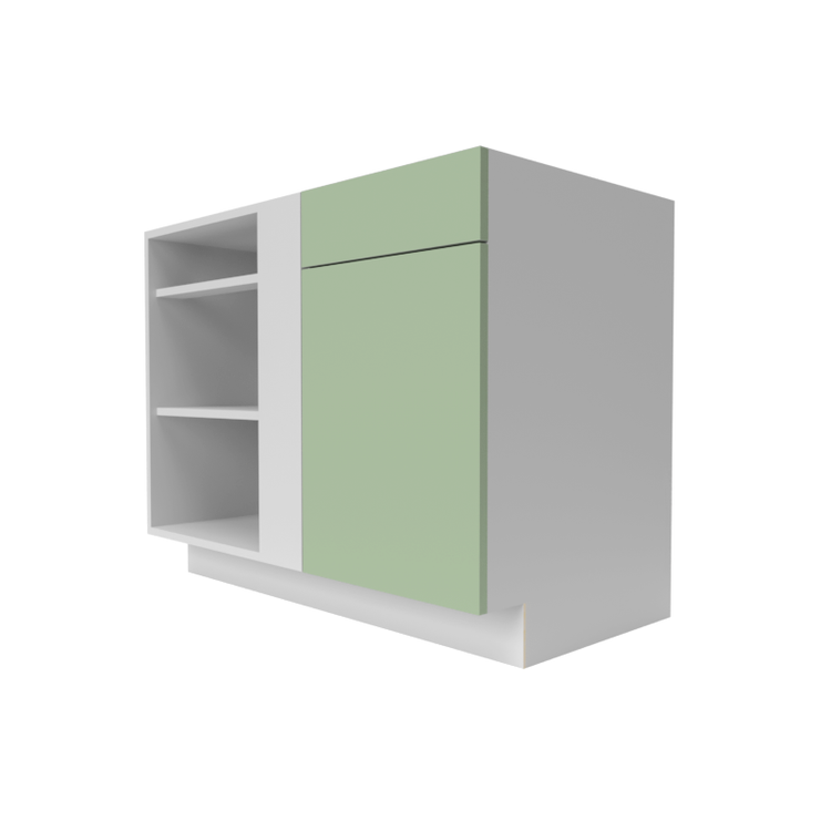 Flat BBC45 Green Cabinet Right Side View