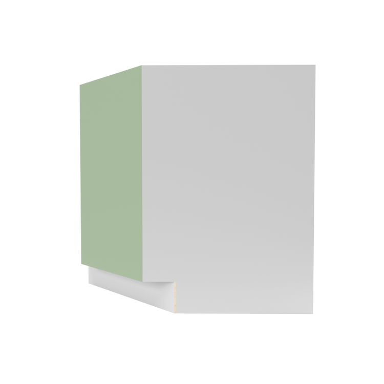 Flat BDC36 Green Cabinet Right Side View