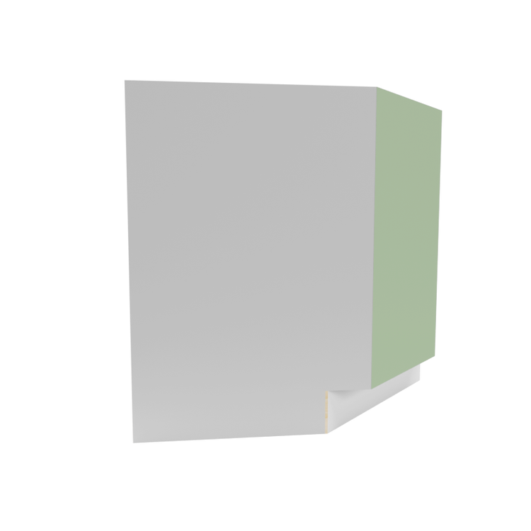 Flat BDC36 Green Cabinet Left Side View