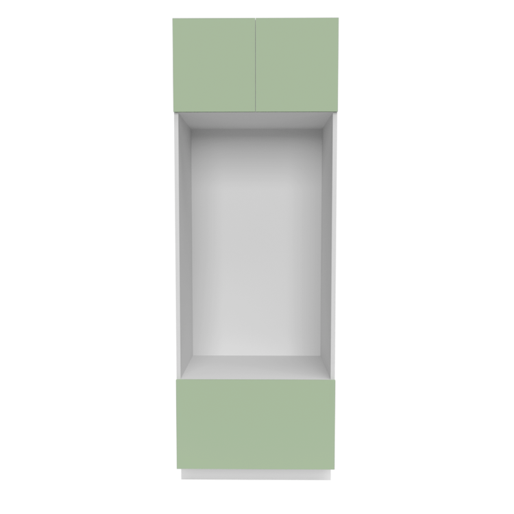 Flat DOC3084 Green Cabinet Front View