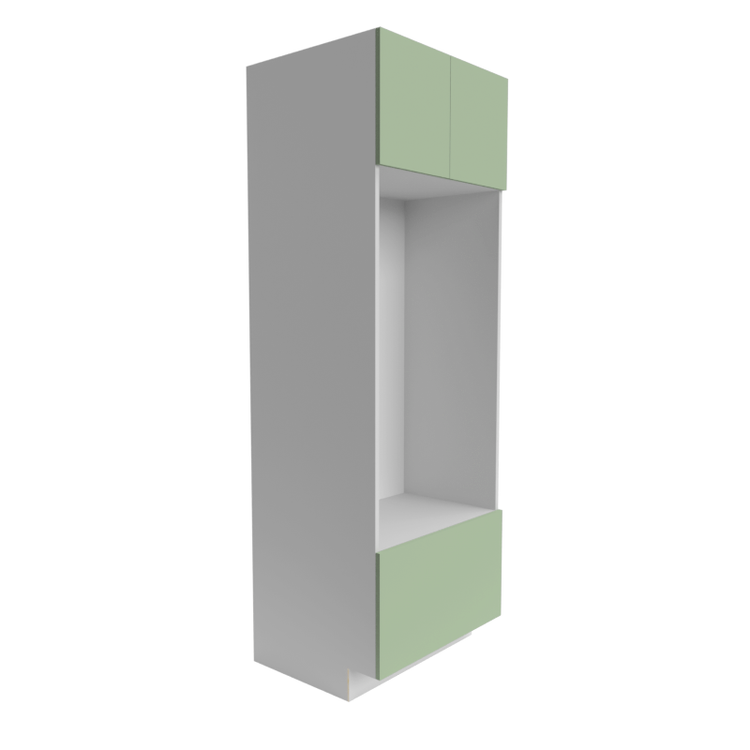 Flat DOC3084 Green Cabinet Left Side View