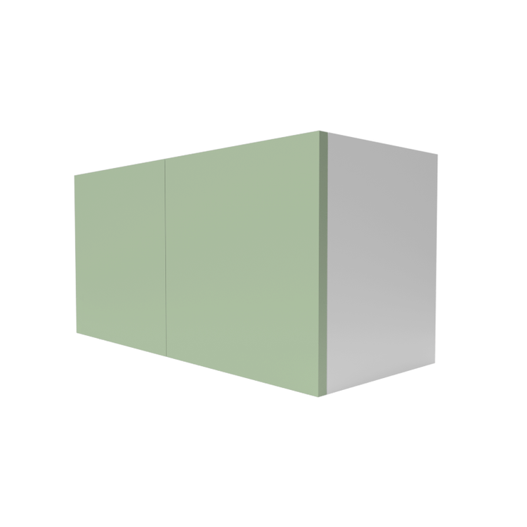 Flat W3014 Green Cabinet Right Side View