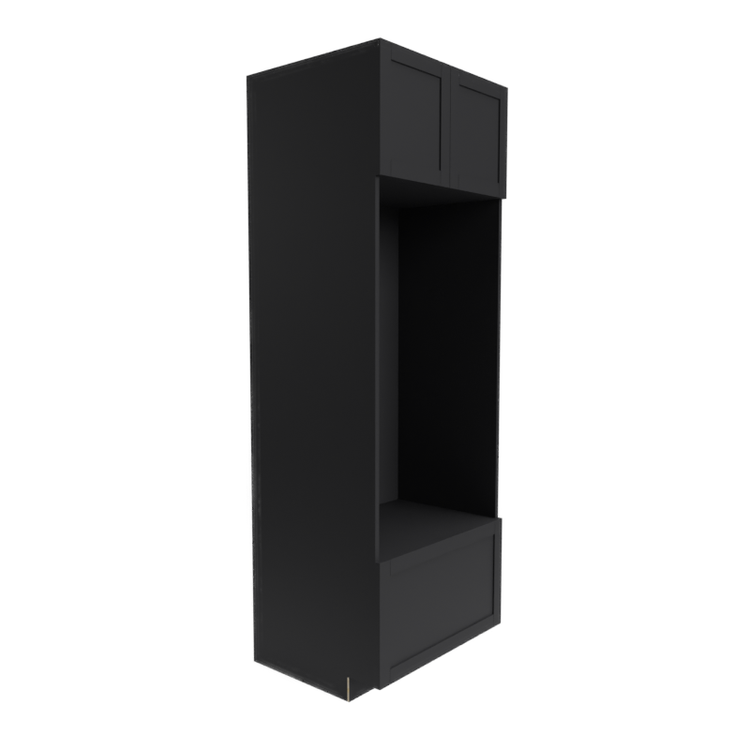 RTA Espresso double oven 2-door & 1-drawer shaker cabinet