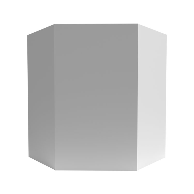 a white box on a white background