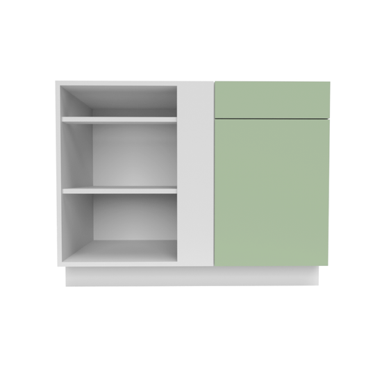 Flat BBC45 Green Cabinet Front View