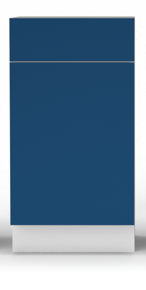 Flat Blue Cabinet